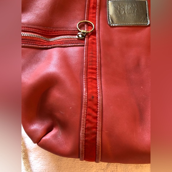 Coach Poppy Lg Spotlight Washed Leather Shldr Bag - Picture 9 of 16